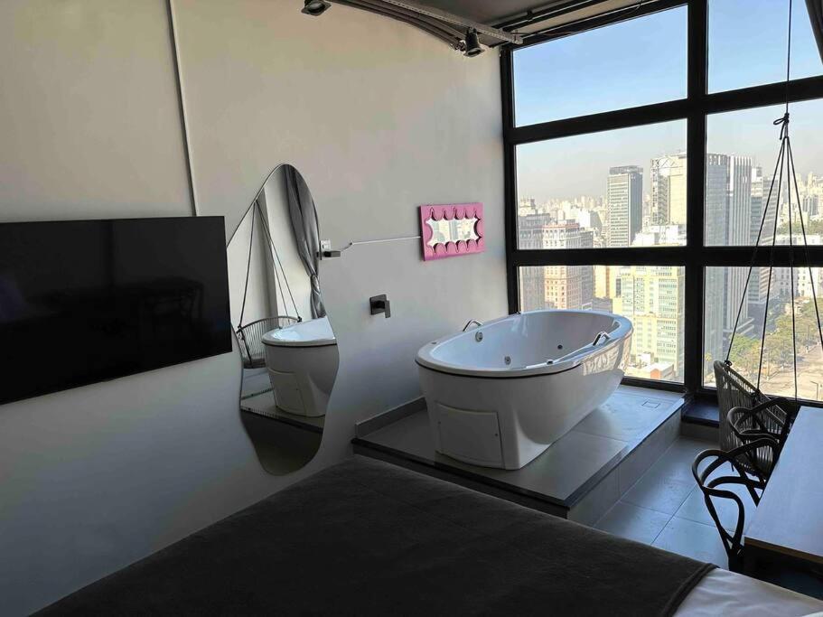 Sky Loft - Andar 41 Apartment São Paulo Luaran gambar